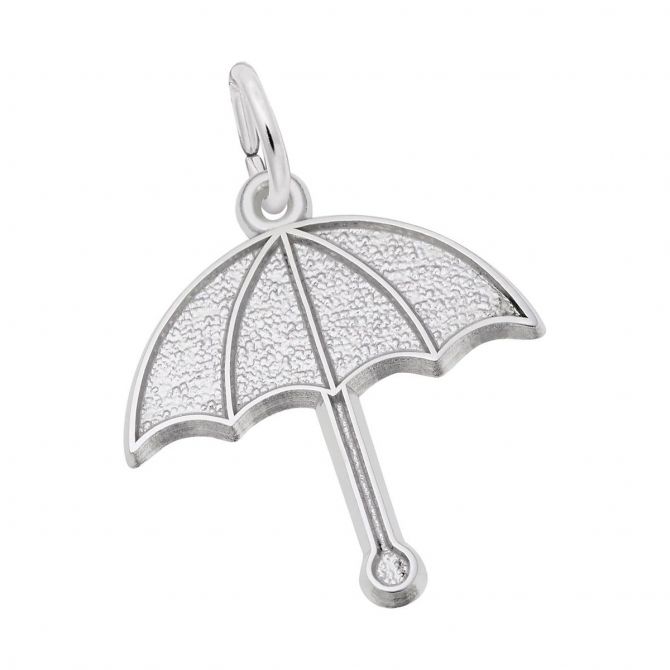 Rembrandt Charms Umbrella Charm in Sterling Silver