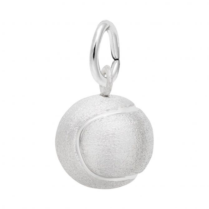 Rembrandt Charms Tennis Ball Charms in Sterling Silver
