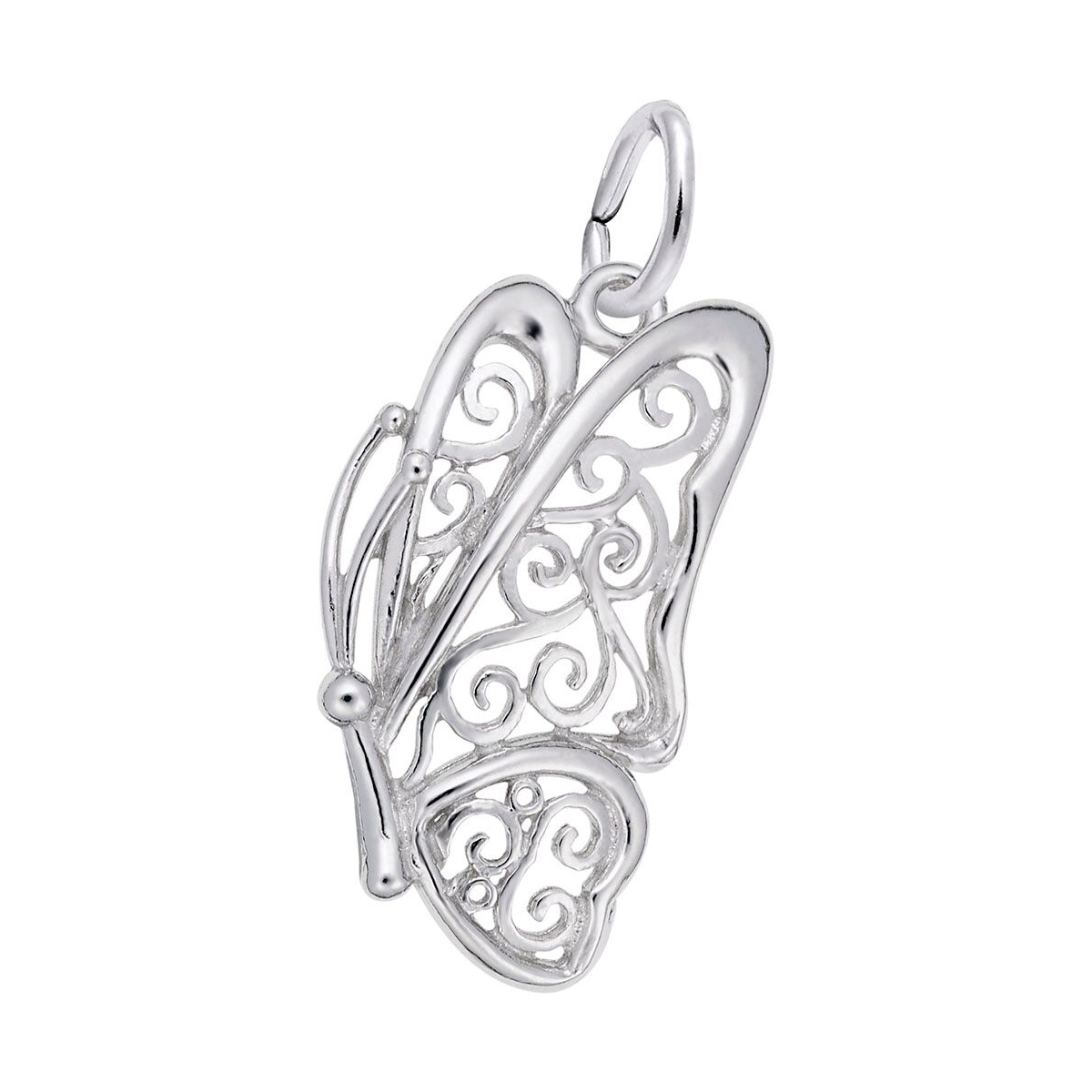 Rembrandt Charms Butterfly Charm in Sterling Silver | 3763-0-SS | Borsheims