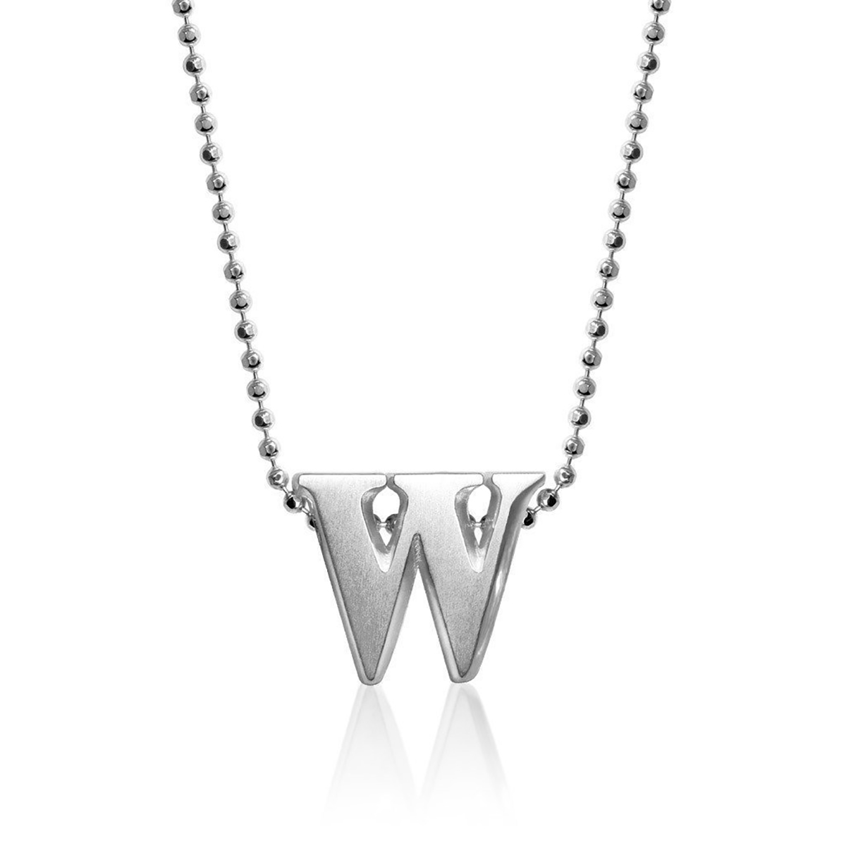 Alex Woo Sterling Silver Little Letter Pendants