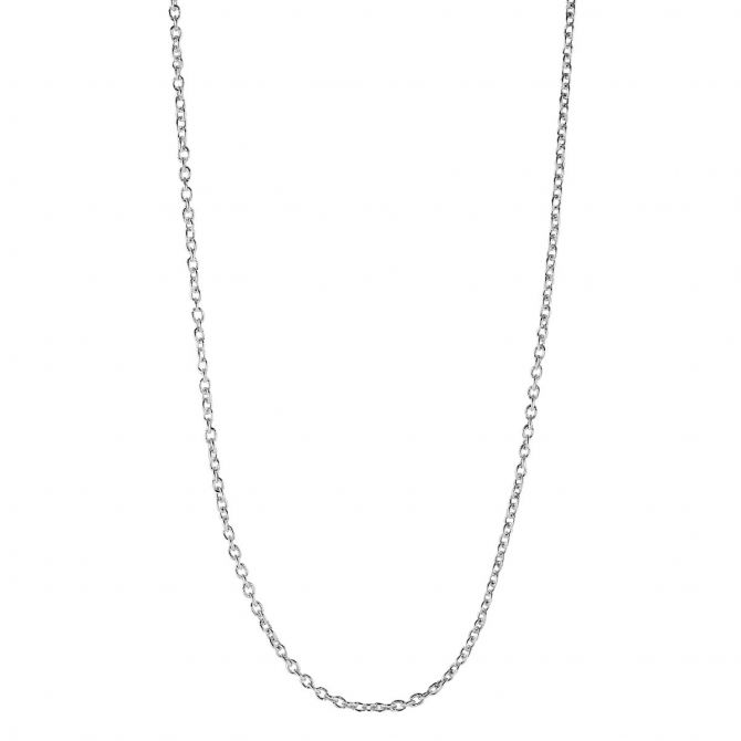 Sterling Silver .7 mm Cable Chain, 18"