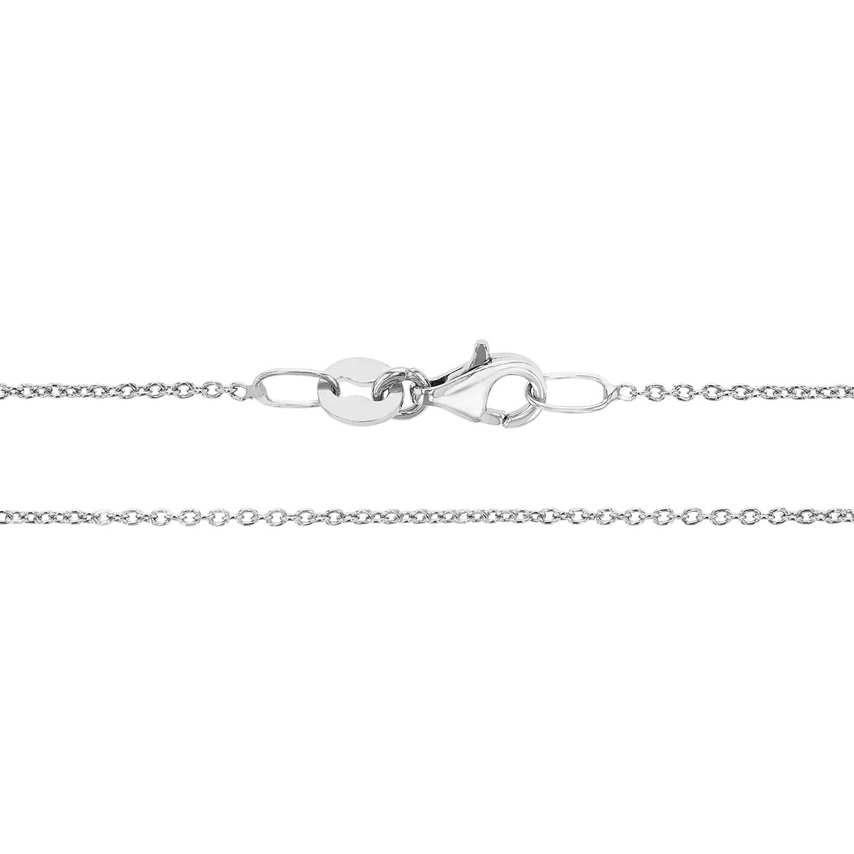 Sterling Silver Rolo Chain, 18