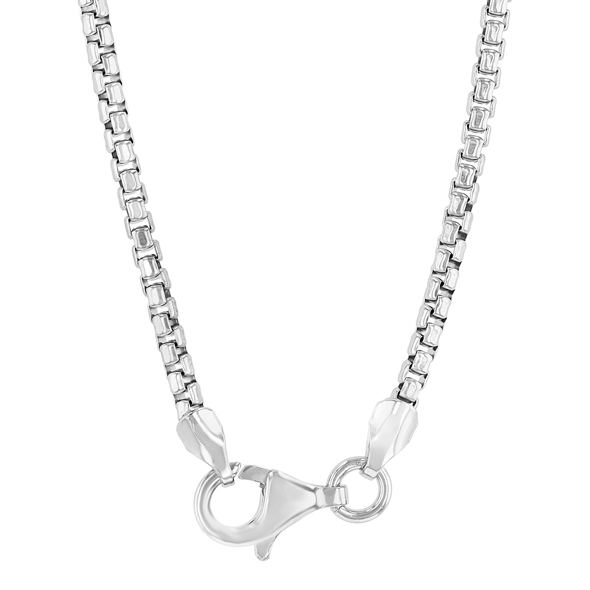 Sterling Silver Box Chain, 24