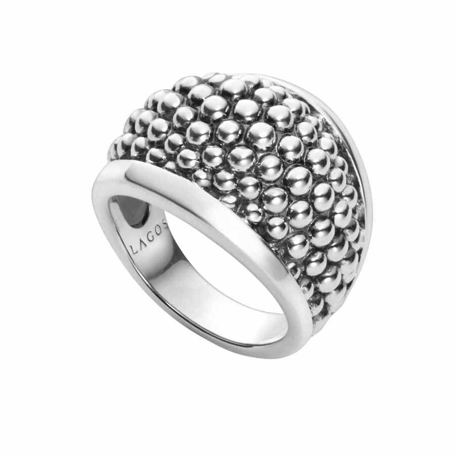 LAGOS Signature Caviar Beaded Ring