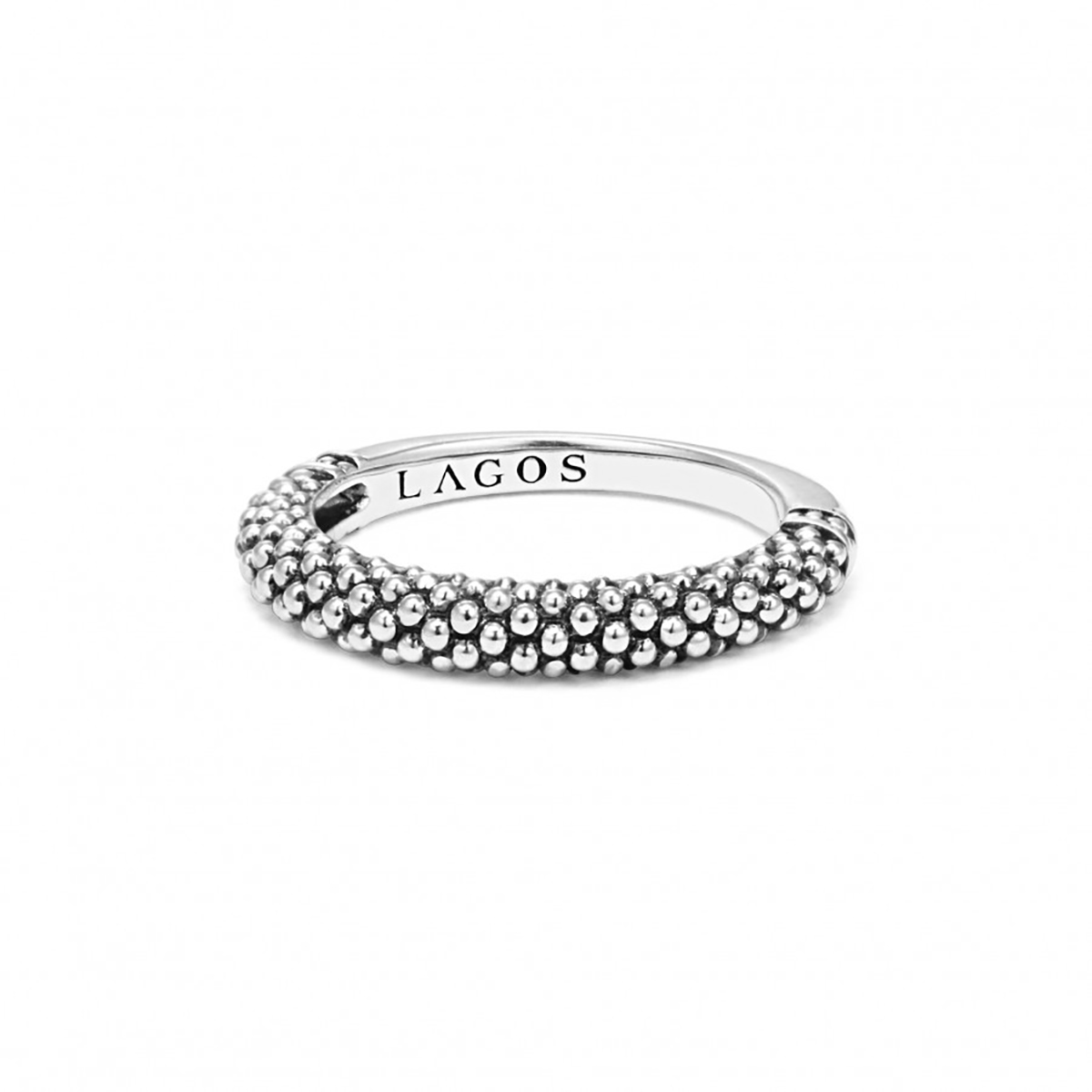 LAGOS Signature Caviar Caviar Stacking Ring
