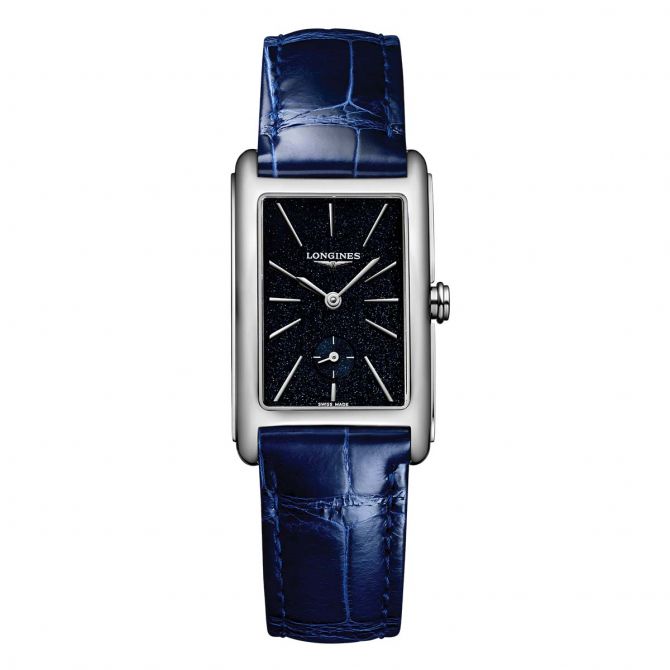 Longines DolceVita Watch with Blue Strap
