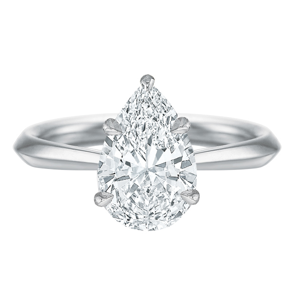 Pear Shaped Engagement Ring (Setting Only)