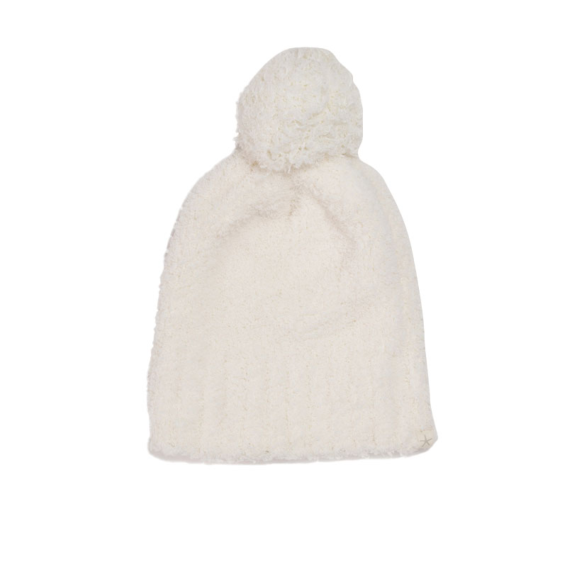 Barefoot Dreams Pom Pom Beanie, Pearl