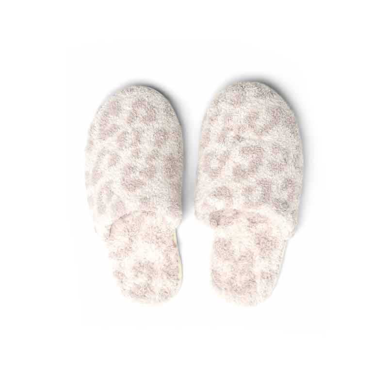 Barefoot Dreams CozyChic Barefoot In The Wild Cream and Stone Slipper ...