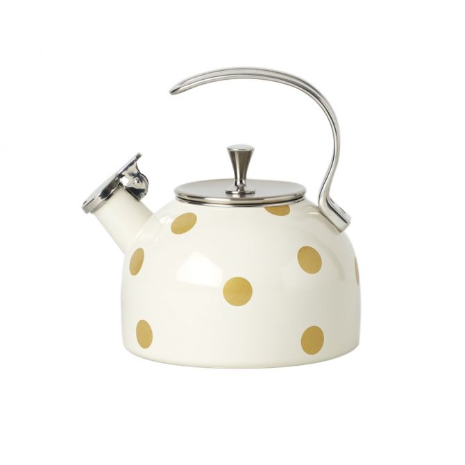 Kate Spade Gold Deco Dot Kettle