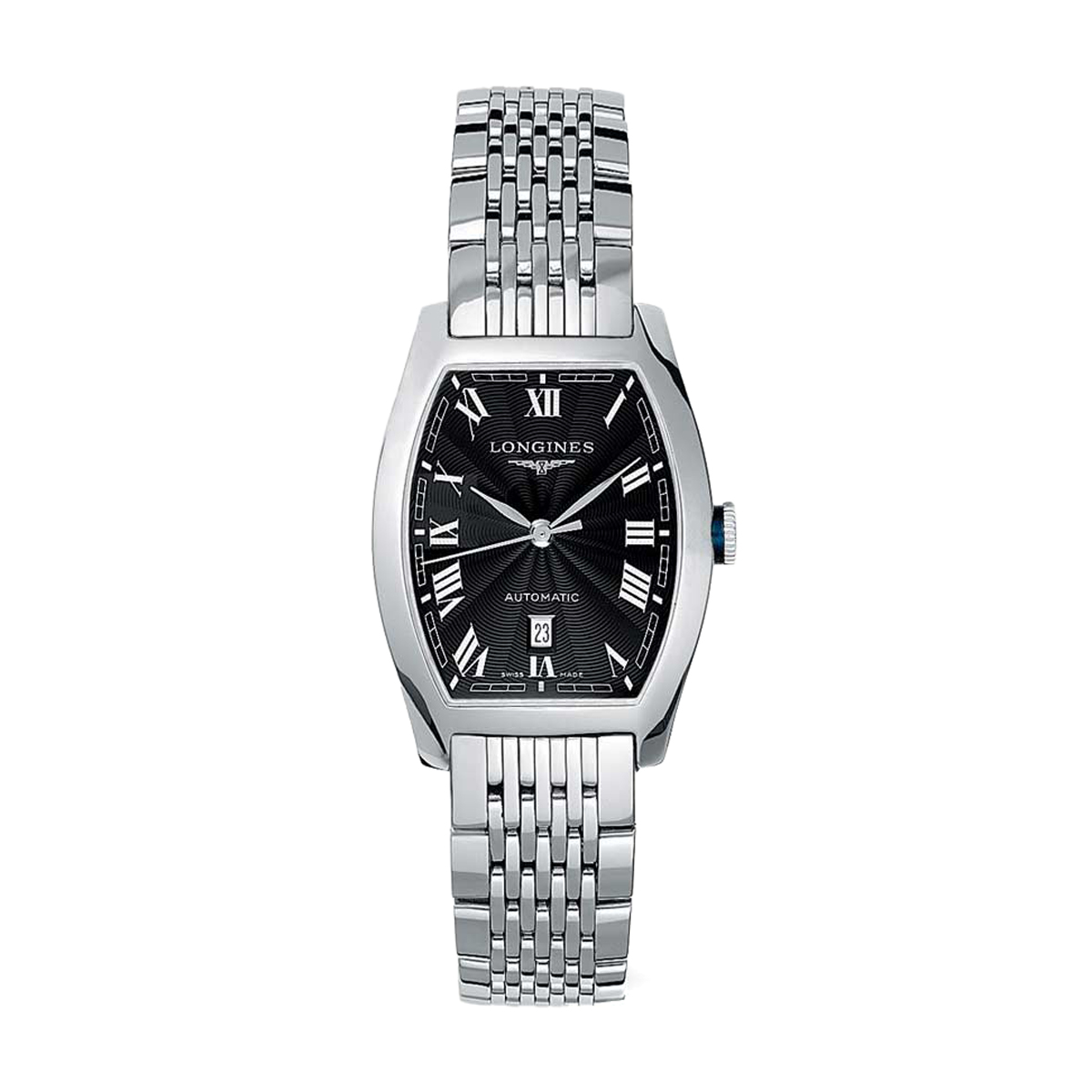 Longines Evidenza 26mm Women's Watch, Black Dial