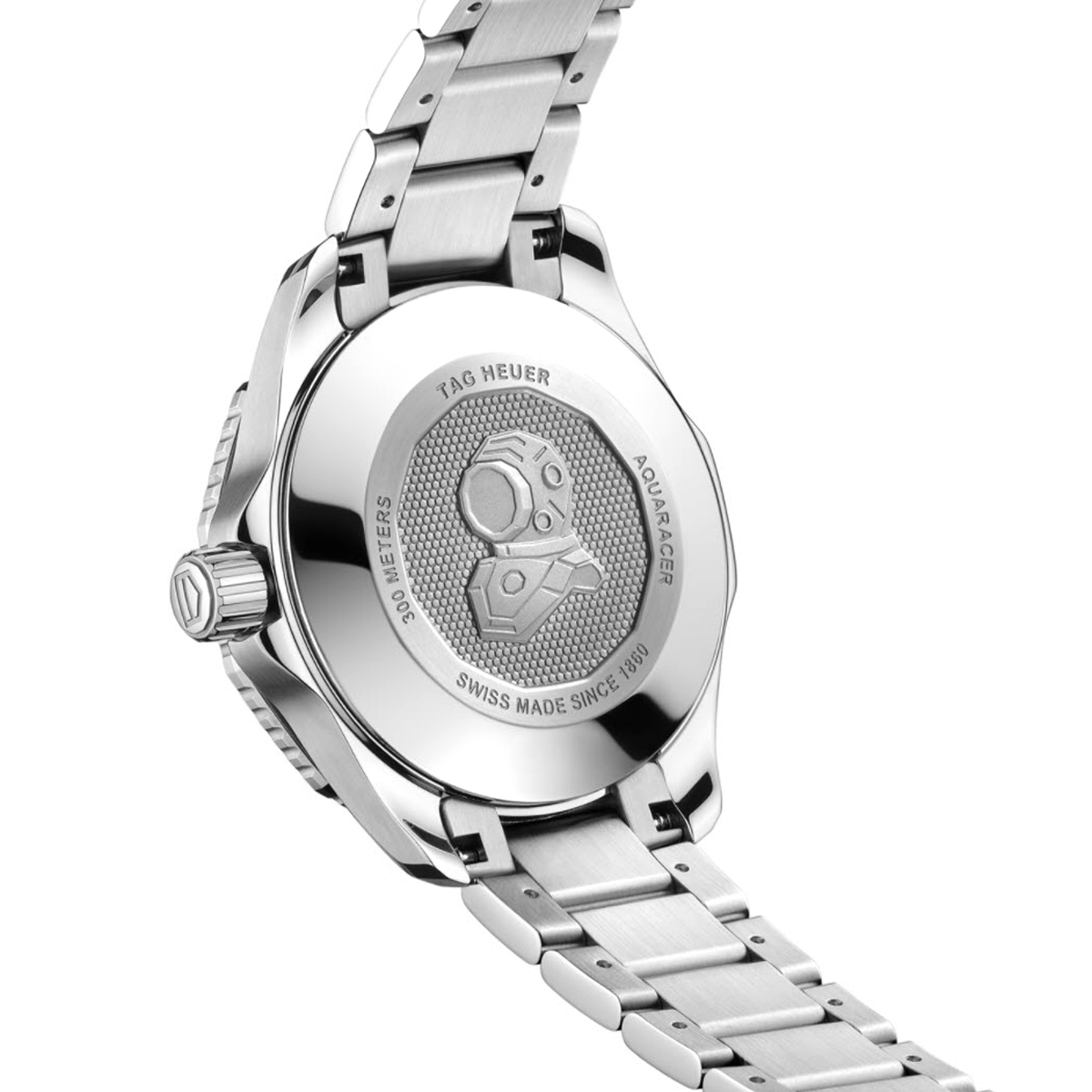TAG Heuer Aquaracer Professional 300 36mm Watch, Silver and White Dial