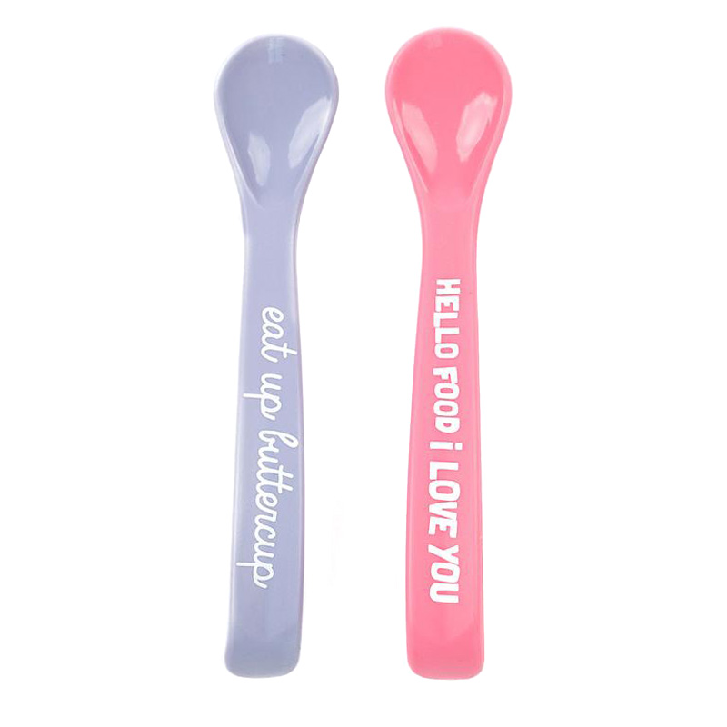 Bella Tunno Eat Up and Hello Food Wonder Spoons, Set of 2