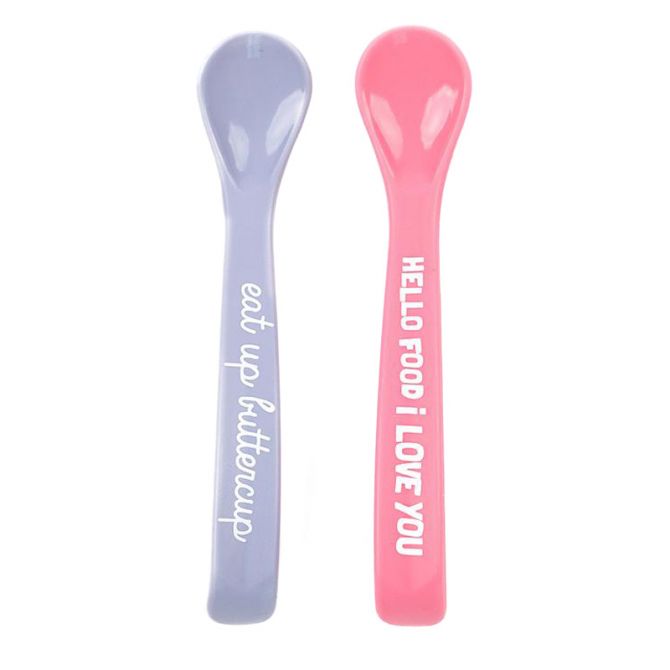 Bella Tunno Eat Up and Hello Food Wonder Spoons, Set of 2