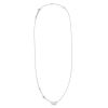 Kendra Scott Aryn Pendant Necklace in Rainbow Moonstone and 14k White Gold