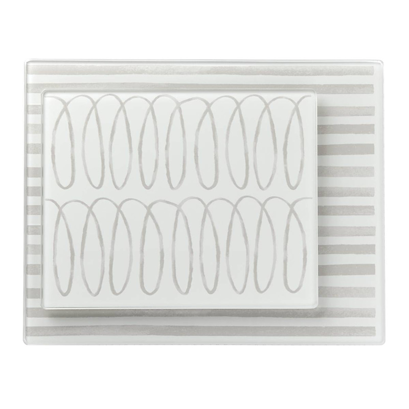Kate Spade Charlotte Street Grey Food Prep Boards, Set of 2