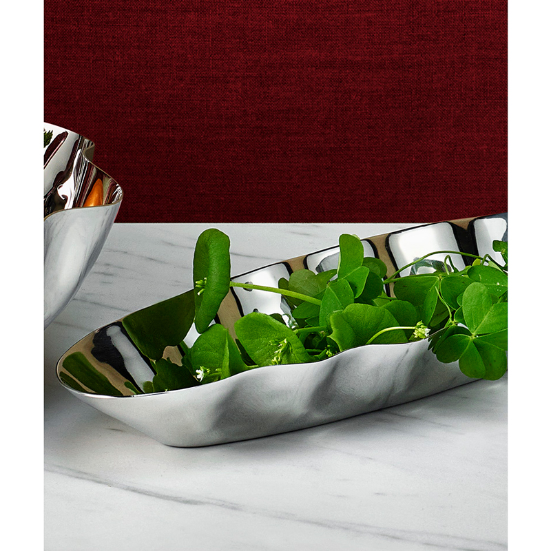 Mary Jurek Blossom Oval Tray, 15.25