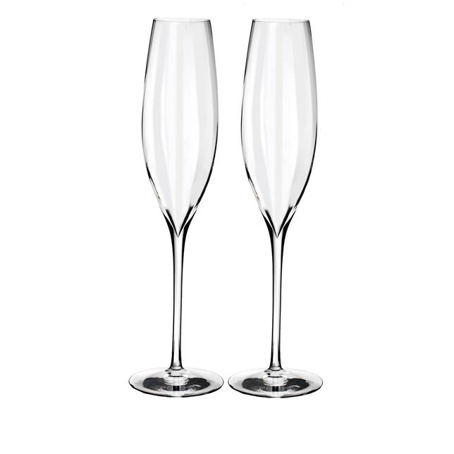 Waterford Elegance Champagne Flutes, 8.5 oz - 2 count