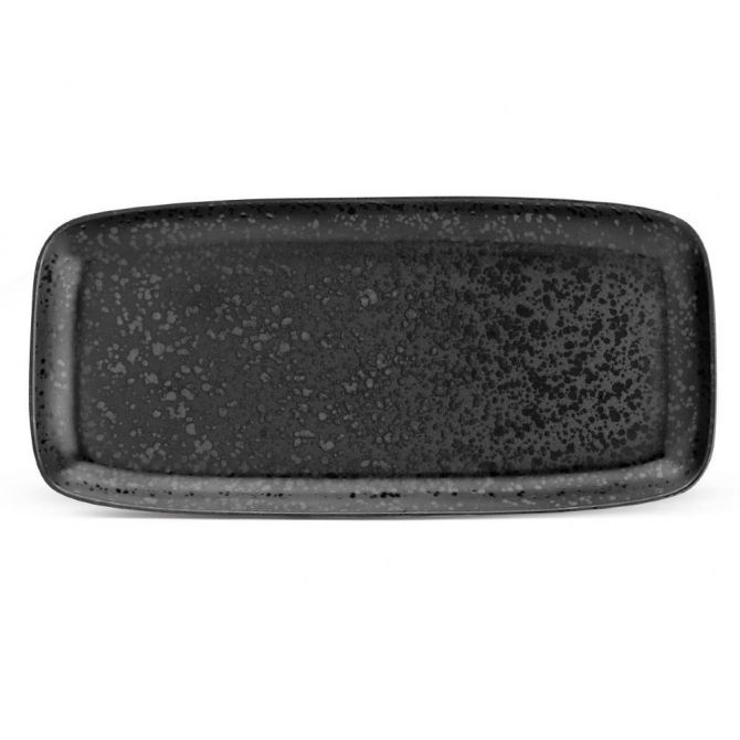 LOBJE Alchimie Black Med Platter