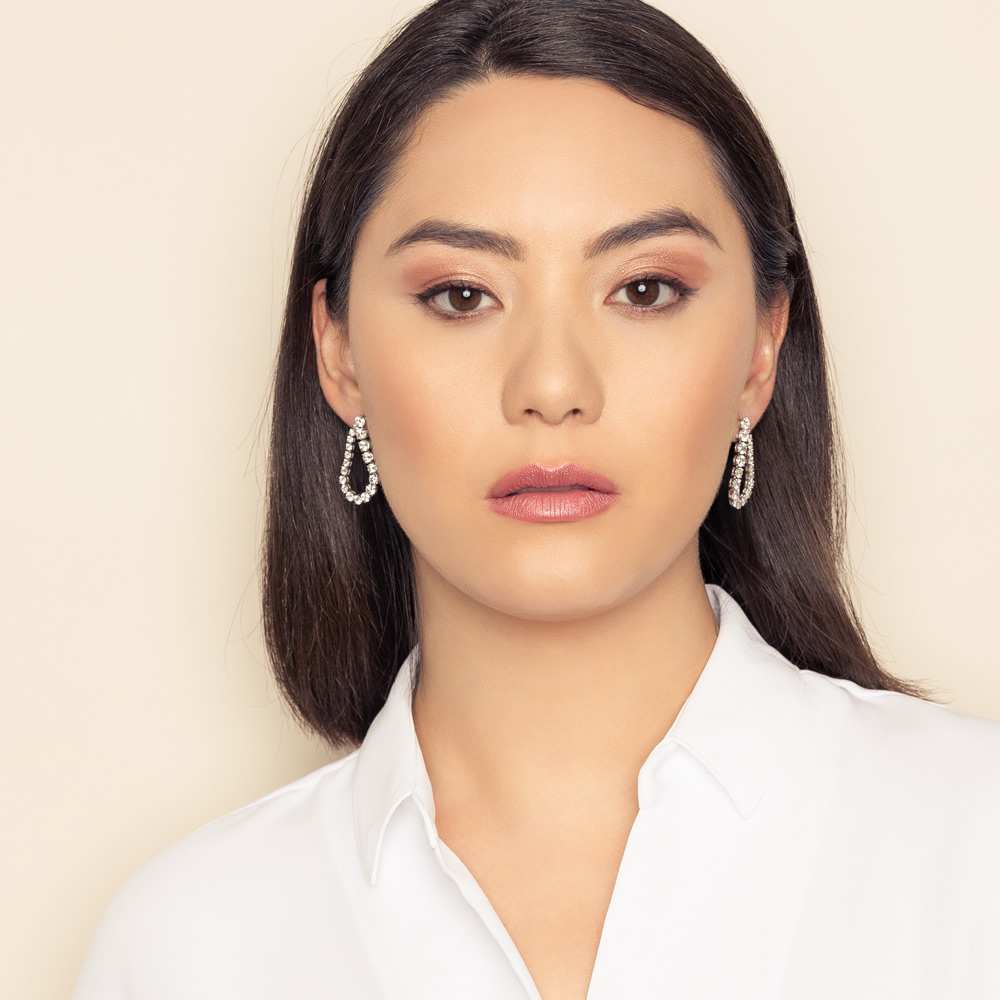 Roberto Coin Cento Diamond Convertible Drop Earrings in White Gold