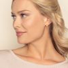 Roberto Coin Love in Verona 18K Gold Small Huggie Hoop Earrings with Diamonds