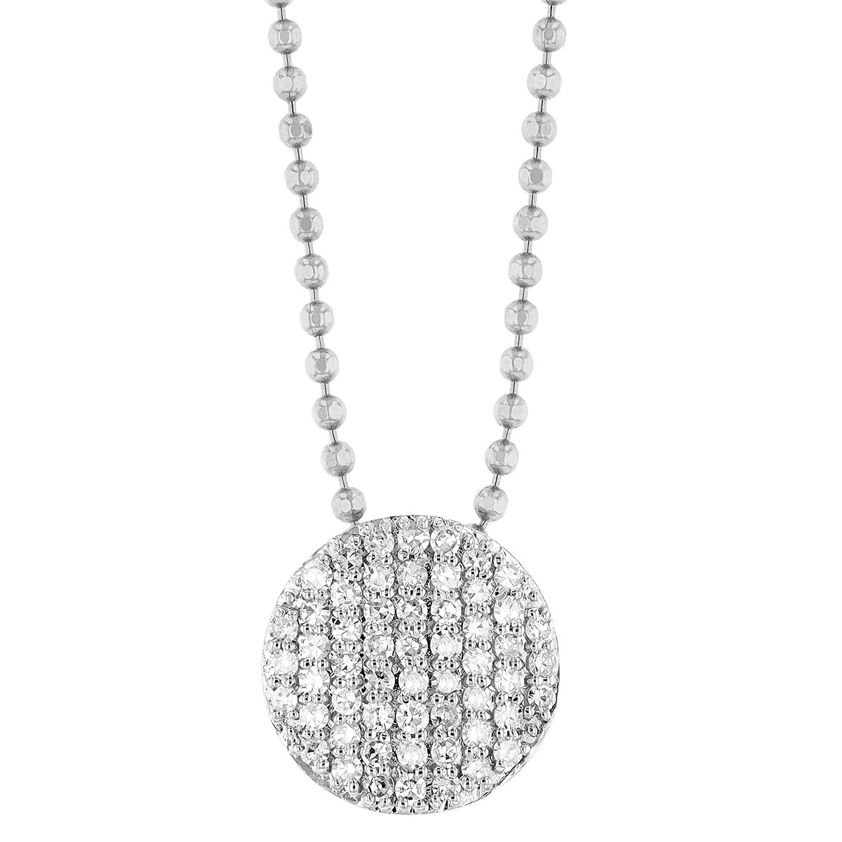 Phillips House Mini Infinity Diamond Necklace in White Gold
