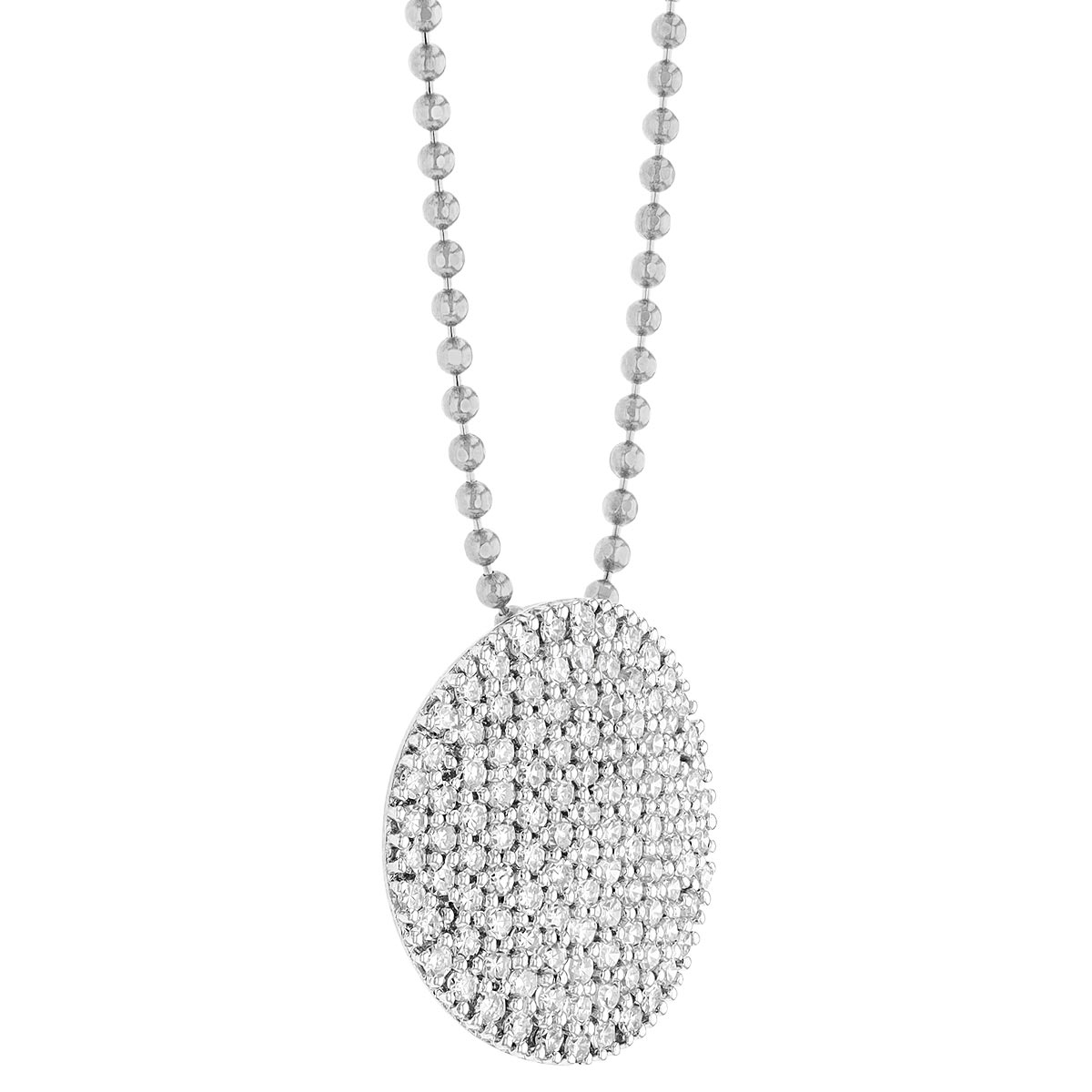 Phillips House Infinity Diamond Necklace in White Gold
