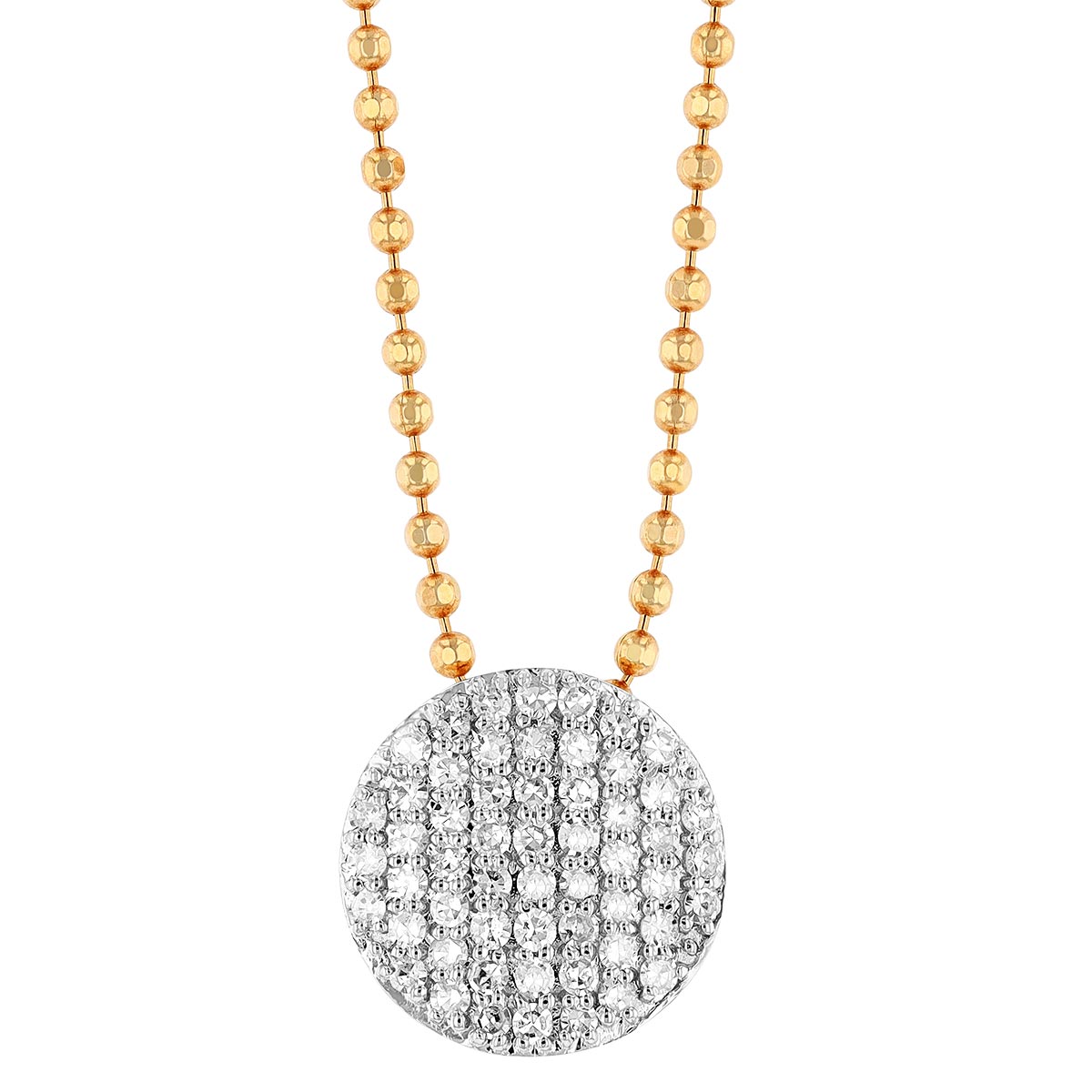 Phillips House Mini Infinity Diamond Necklace in Rose Gold