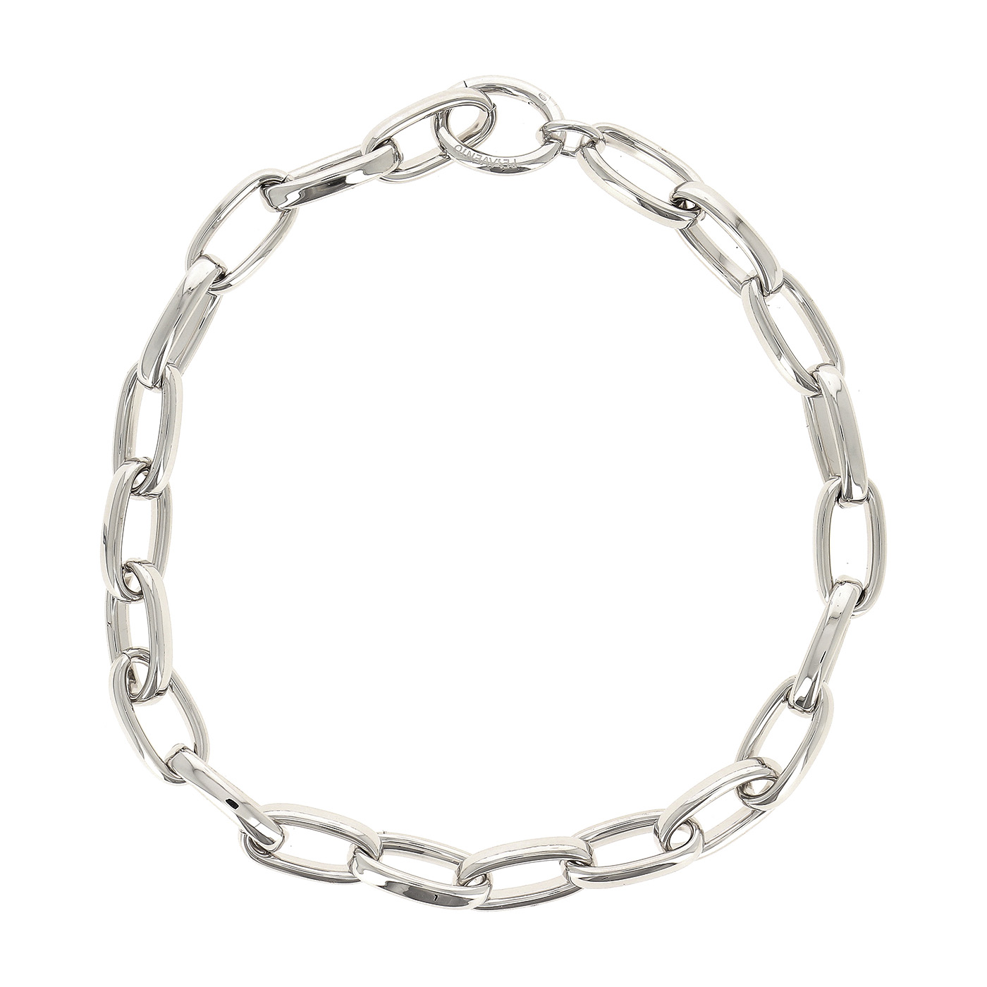 Pesavento Forever Chic Paperclip Chain Link Necklace in Sterling Silver, 18