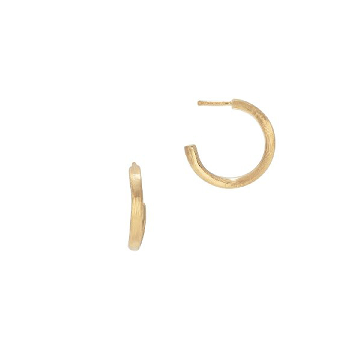 Marco Bicego Jaipur Collection 18k Yellow Gold Small Hoop Earrings