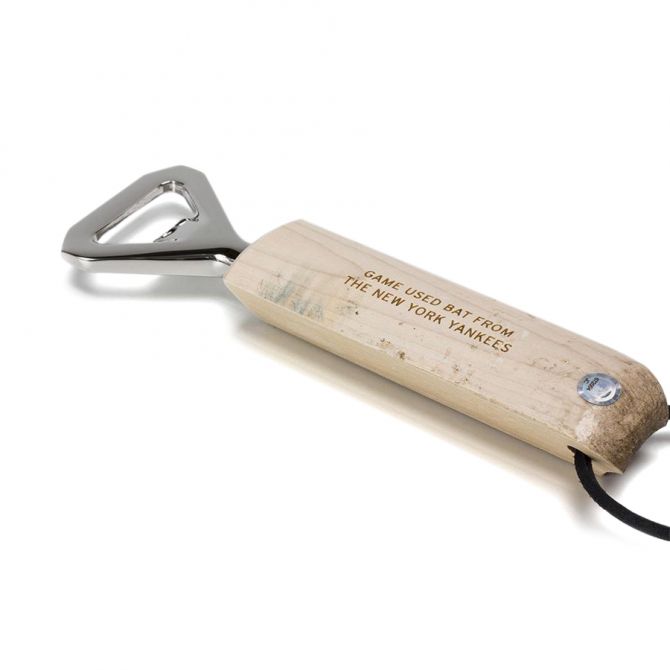 Tokens & Icons New York Yankees Game Used Bat Bottle Opener