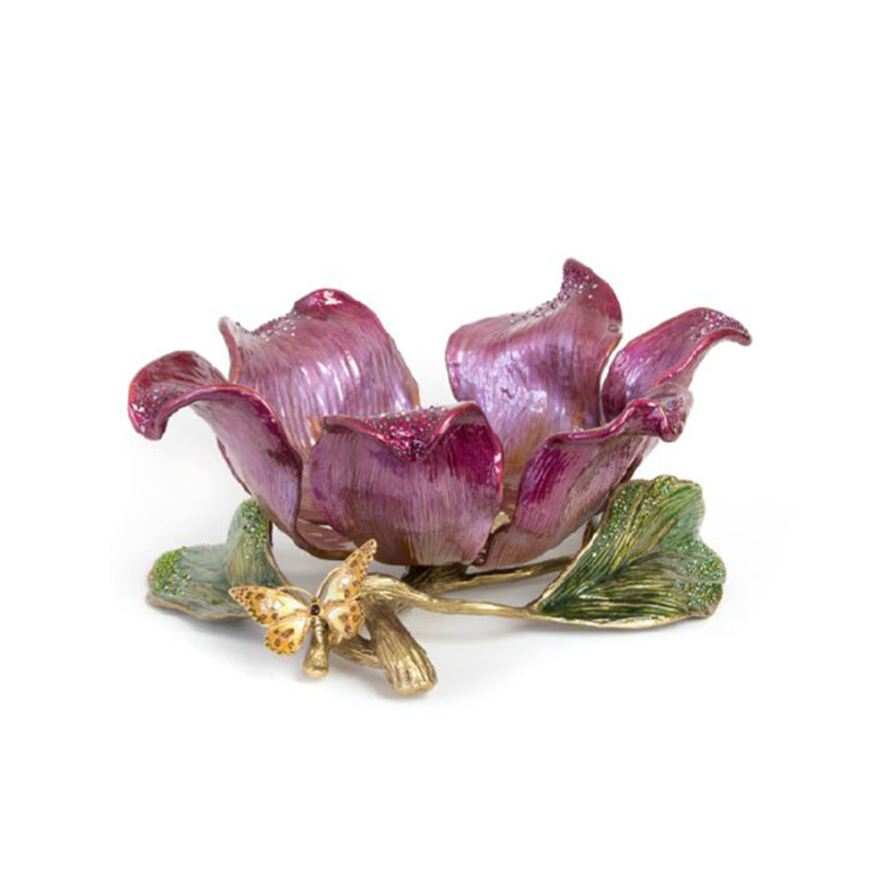 Jay Strongwater Sydney Flower Bowl, Large