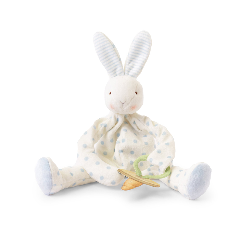 Bunnies by the Bay Bud Dot Silly Buddy Baby Plush Bunny