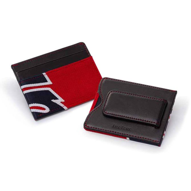 Token & Icons Cleveland Indians Game Used Uniform Money Clip Wallet