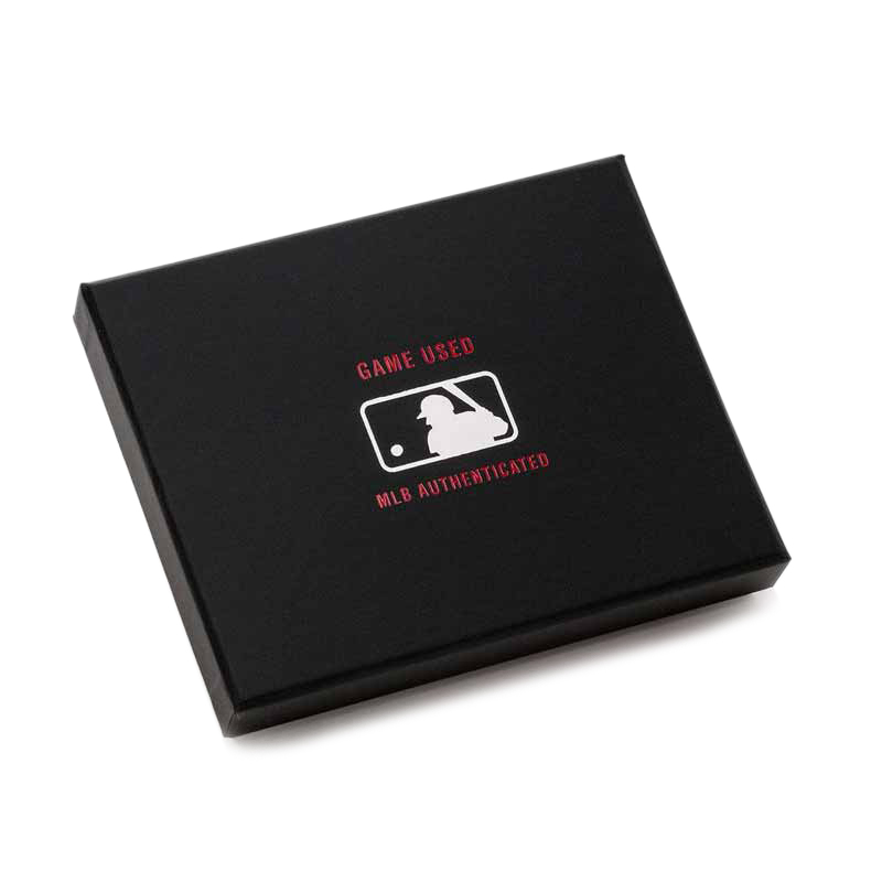 Token & Icons Cleveland Indians Game Used Uniform Money Clip Wallet