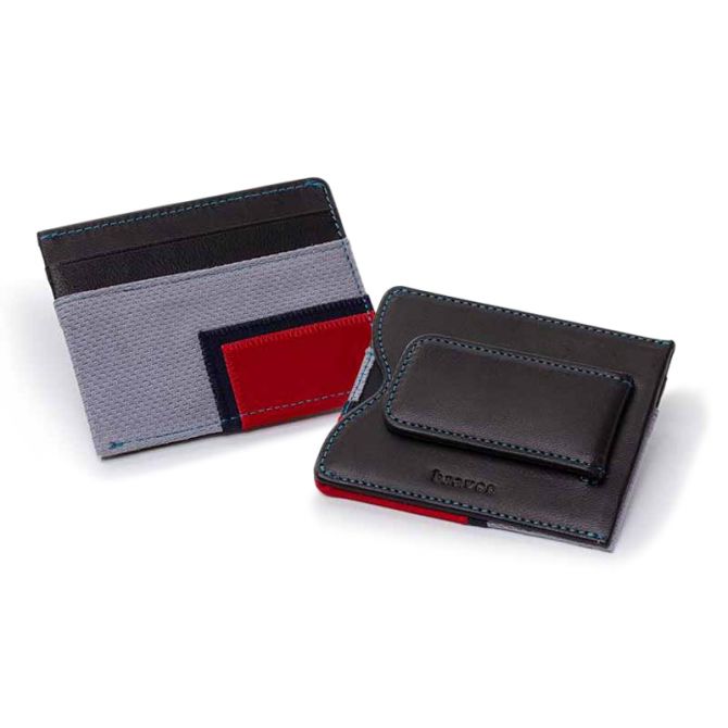 Token & Icons Atlanta Braves Game Used Uniform Money Clip Wallet
