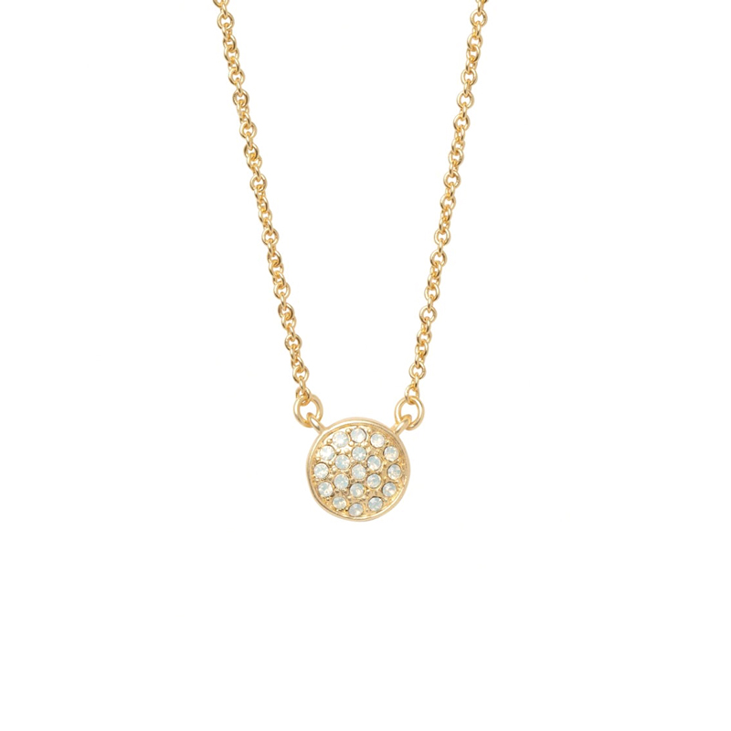 Spartina 449 Sea La Vie Pave Disk Necklace