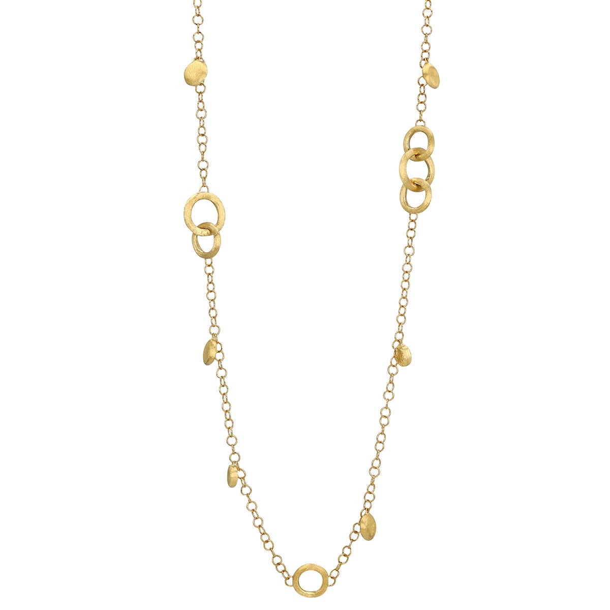 Marco Bicego Jaipur 18K Yellow Gold Charm Long Necklace