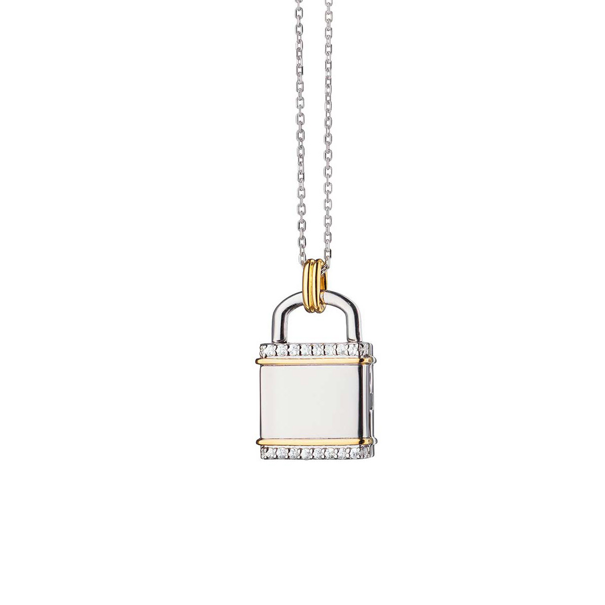 Monica Rich Kosann Two-Tone Square 