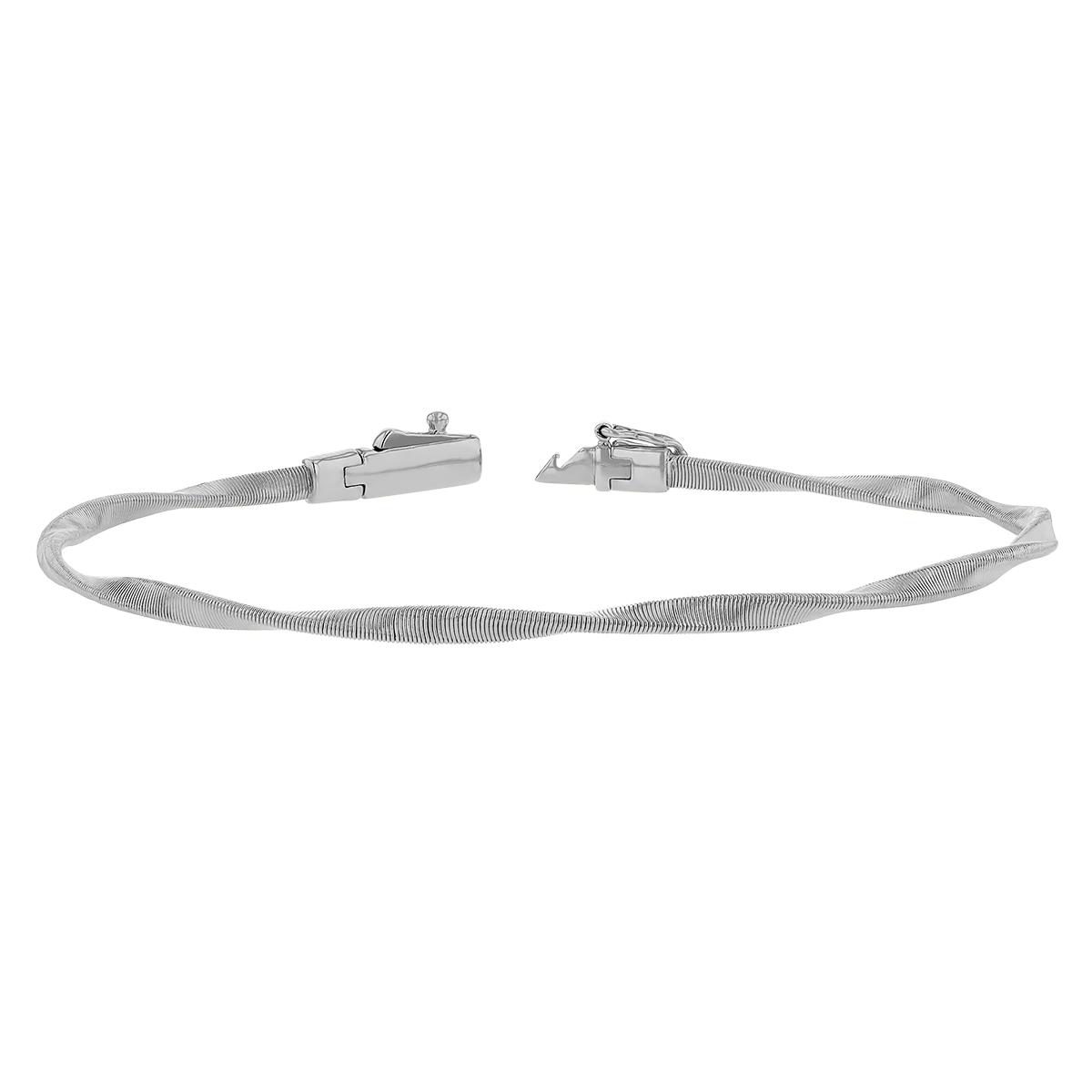 Marco Bicego Marrakech White Gold Stackable Bangle Bracelet