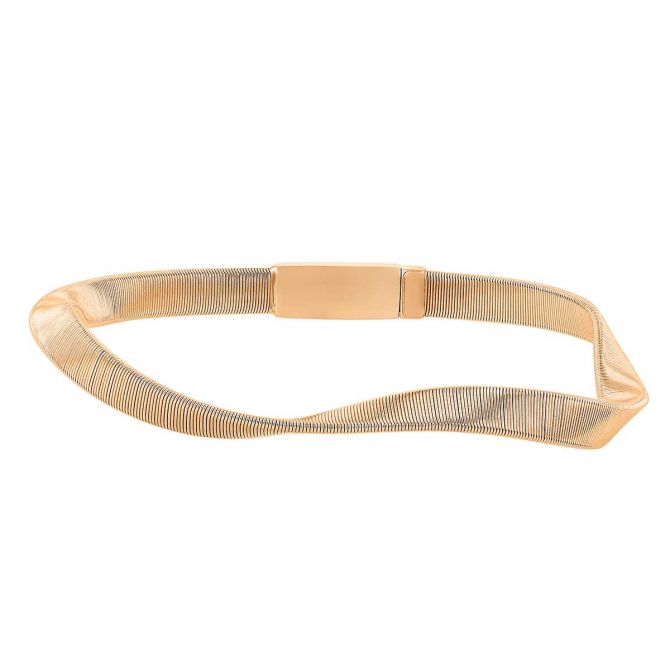 Marco Bicego Marrakech Rose Gold Twisted Stackable Bangle Bracelet