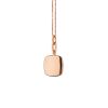 Monica Rich Kosann Slim Cushion "Viv" Locket in Rose Gold