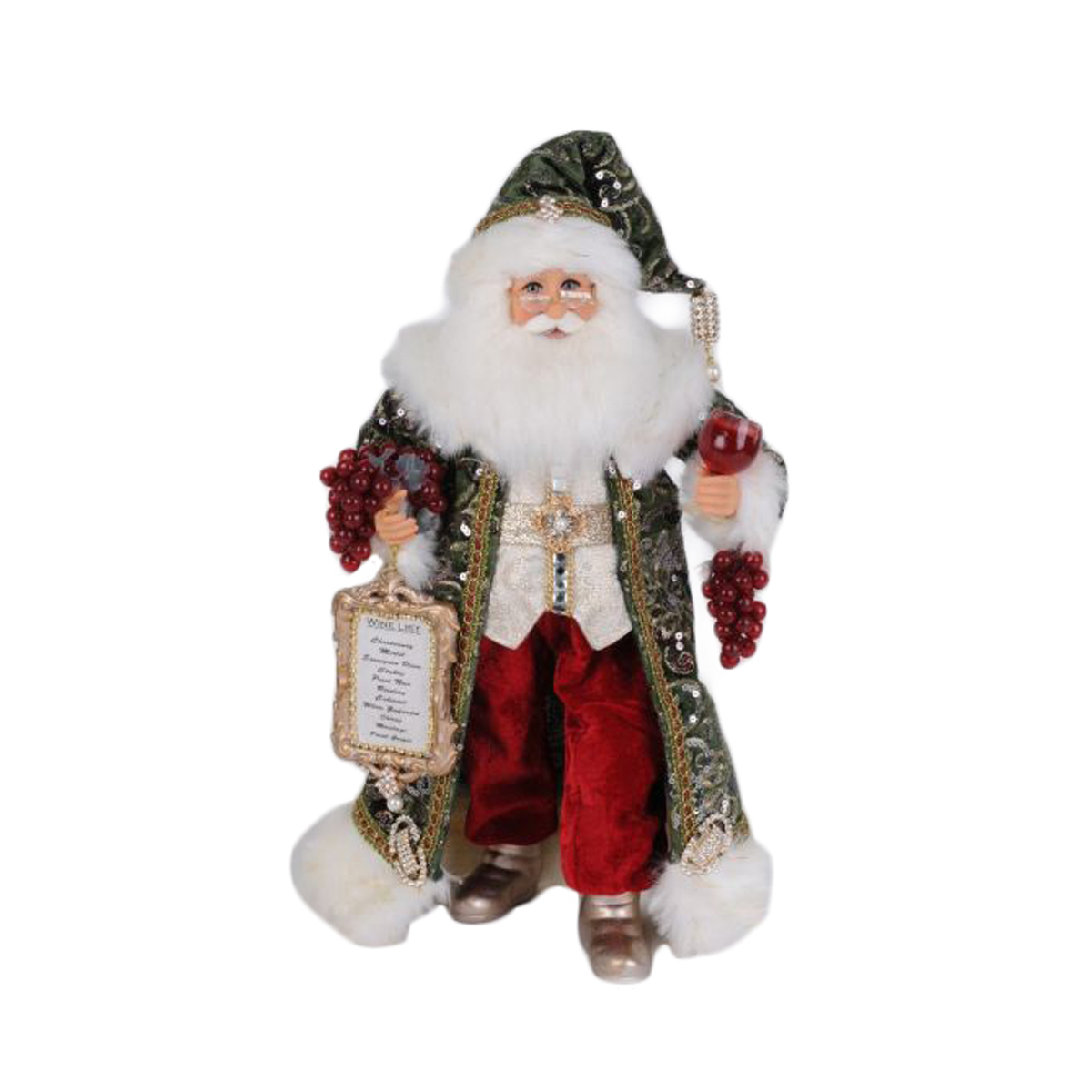 Karen Didion Sparkling Green Wine Santa