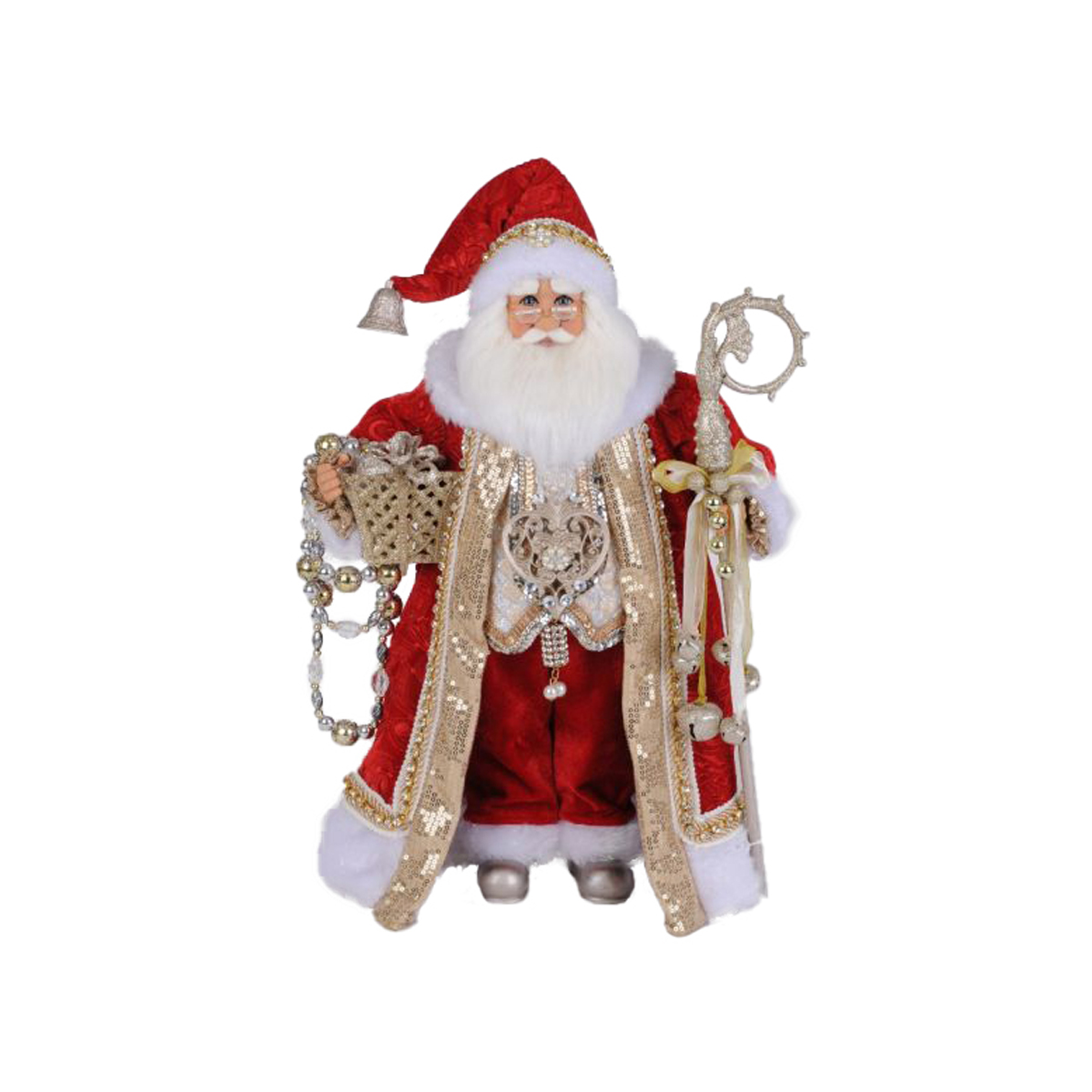 Karen Didion Christmas Jeweled Santa