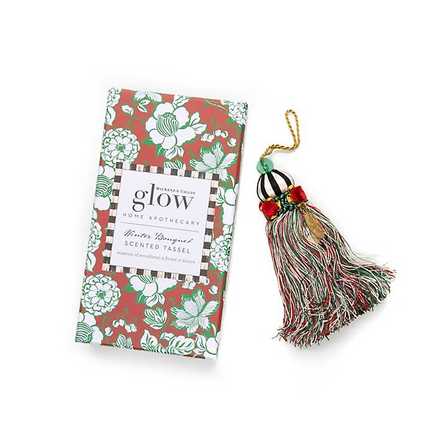 MacKenzie-Childs Winter Bouquet Scented Tassel