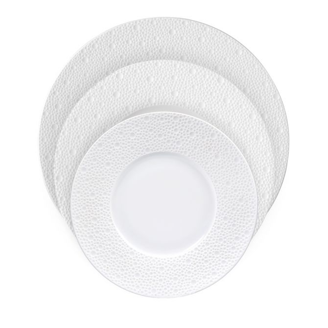 Bernardaud Ecume White Dinnerware