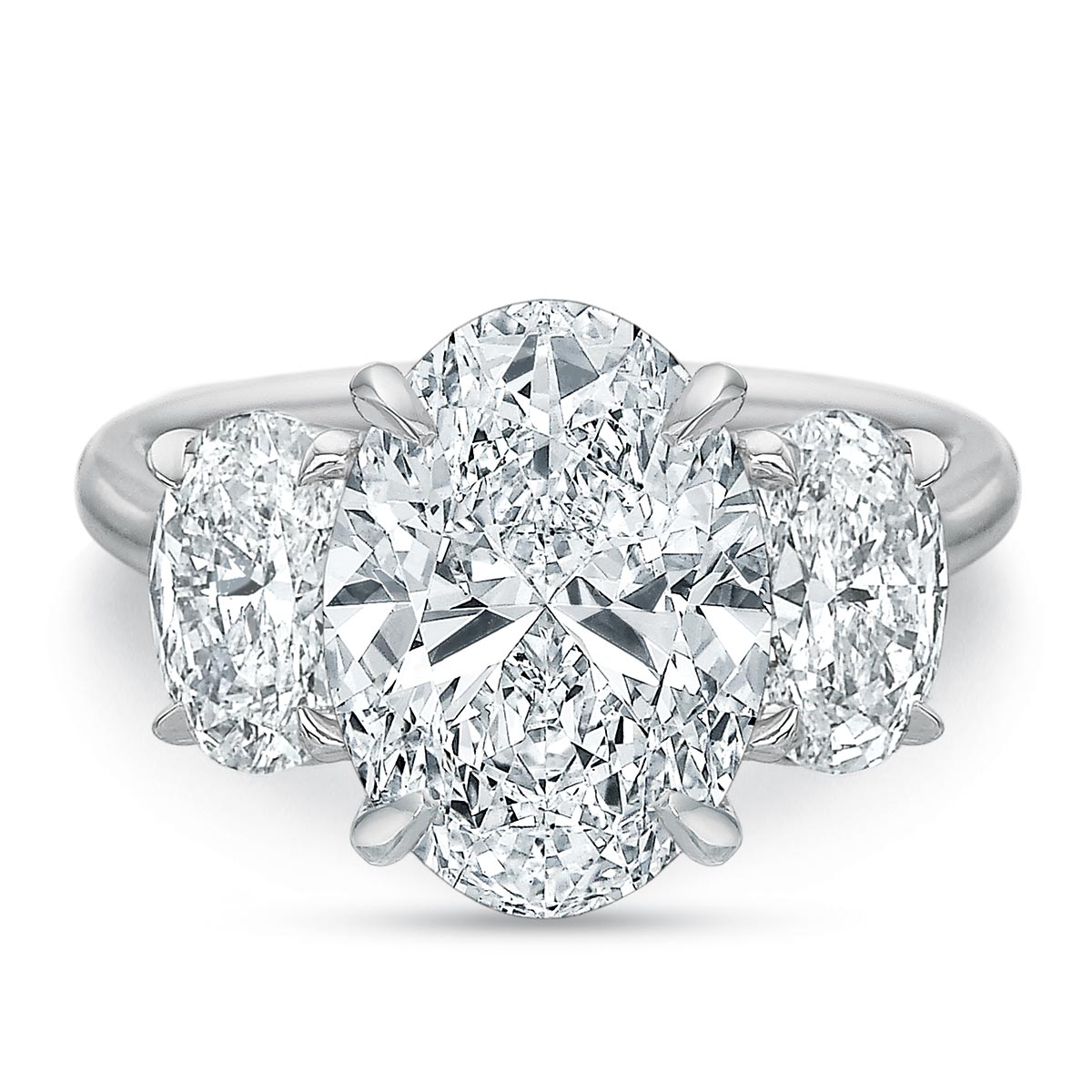 3.10 ct. Pear Halo Natural Diamond Engagement Ring | Mikado Diamonds