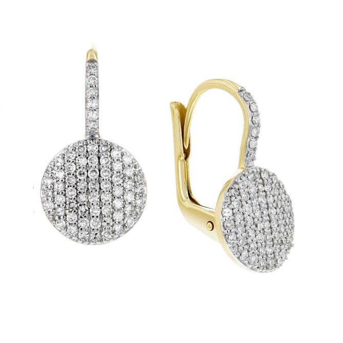Phillips House Affair Petite Infinity Diamond Leverback Earrings