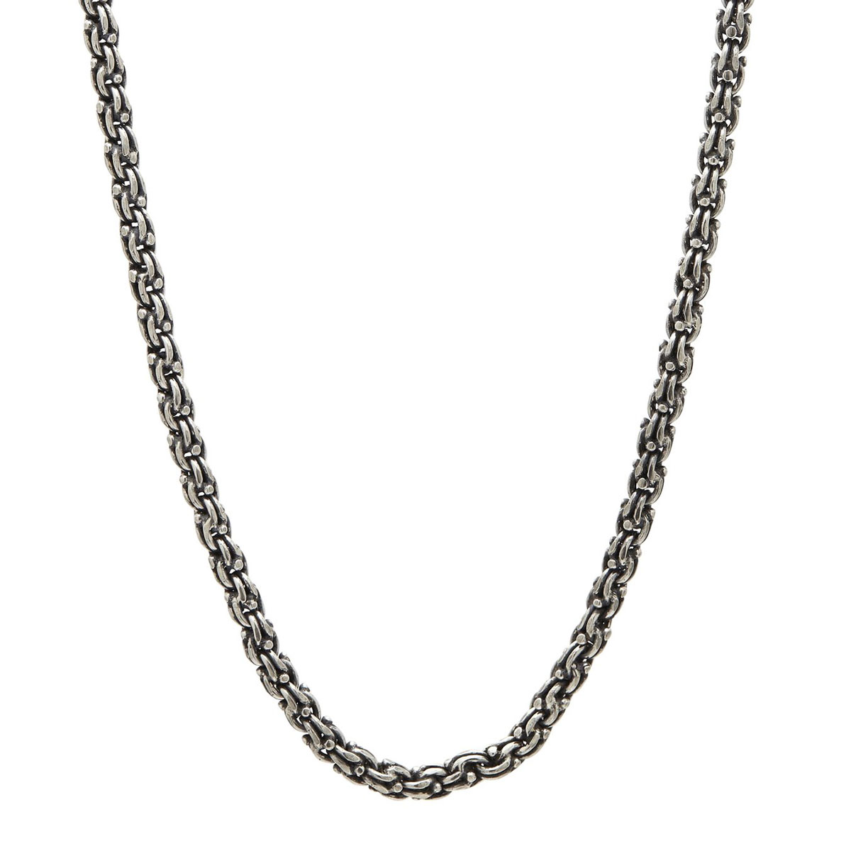 John Varvatos Artisan Sterling Silver Heavy Link Necklace