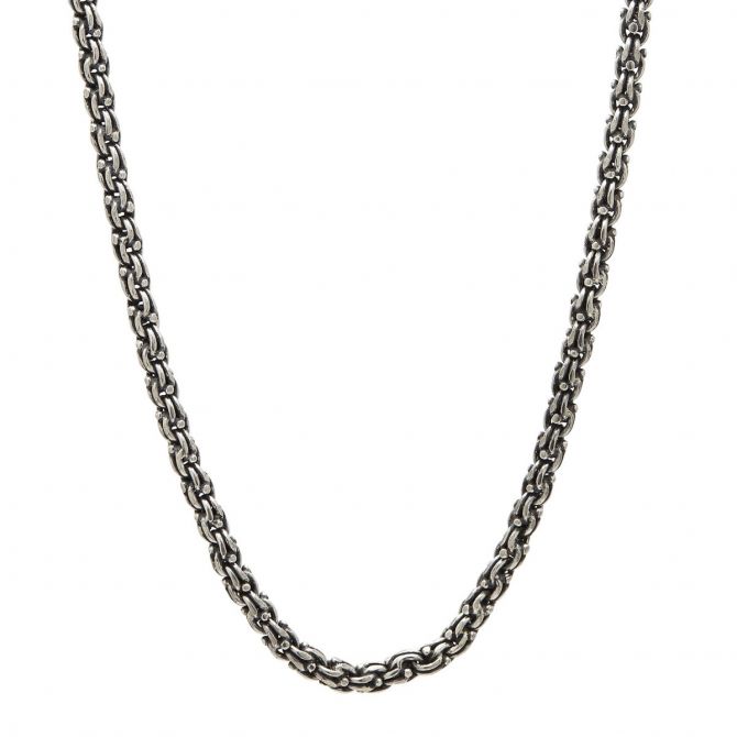 John Varvatos Artisan Sterling Silver Heavy Link Necklace